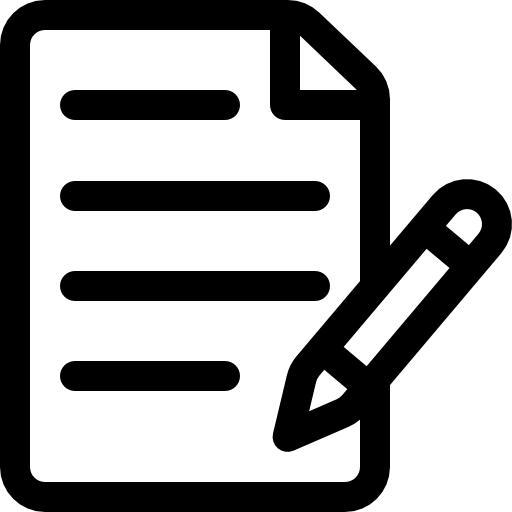 pen and notebook icon